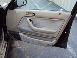 1993 HONDA ACCORD EX , 2.2L AUTO 4DR, COLOR BLACK, STK A14165